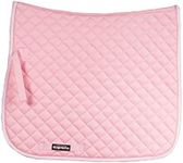 Horze Prinze Dressage Saddle pad, Unisex, Pink, Pony