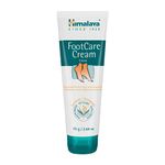 Himalaya Foot Care Cream with Turmeric and Fenugreek, For Dry and Cracked Heels, Moisturizes and Softens Rough Feet, Dermatologically Tested, 75 g (2.64 oz)