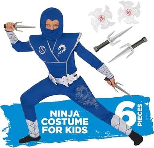 Morph Disfraz Ninja Niño Azul, Disfraces Ninja Niños, Traje Ninja Niño, Disfraz Niño Ninja, Disfraces Ninja Niño, Disfraz Halloween Niño Ninja S