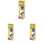 Zero In Kitchen Insect Killer. Adhesive Yellow Stick, 26 cm. Hang or Stand. Poison-Free. Controls Flies, Fungus Gnats, Fruit Flies, Mosquitoes and Bugs. Disposable (Pack of 3)