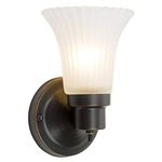 Design House 505115 The Village 1-Light Wall Sconce, 8.25-Inch by 5-1/8-Inch, Oil Rubbed Bronze