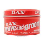 Pomade Hair Styling Dax Wave And Groom Hair Dress 3.5 oz (Pack of 20)