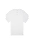 Calvin Klein Men's Cotton Classics 3-Pack Undershirts, 3 White, Medium