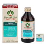 Maharishi Ayurveda Kasni Cough Syrup | Ayurvedic Cough Syrup | Hot Sip Cough Relief Products for Kids Dry Cough Chronic Cough | Non-Drowsy | Non- Habit Forming| Non-alcoholic (Pack of 1 (200 ml))