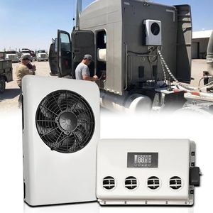 Mieligo 12V Air Conditioner 9500BTU, Mini Split 12 Volt Air Conditioner, Semi Truck 12 Volt DC Air Conditioner, Cooling Low Noise for Big Rig Sleeper, Semi Trucks, Pickup, Trucks, Car, RV, Vans, Buses