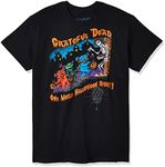 Liquid Blue Grateful Dead One More Halloween Night T-Shirt, Black, Large