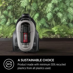 AEG 6000 Bagless Vacuum Cleaner – Urban Grey