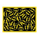 Placemat - Batman Logo Scattered Black Yellow