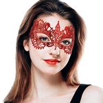 Takmor Lace Masquerade Mask for Women, costume mask lace mask for masquerade party for Costume Venetian Valentine's Day