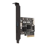 PCIe Type C Card, PCIe3.0 to USB 3.2 Gen 2 Card with 10 Gbps Bandwidth USB Ports, PCI Express (PCIe) Expansion Card USB Card for Desktop PC