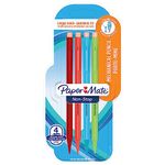 Paper Mate Non-Stop Mechanical Pencil | 0.7mm | HB #2 | Assorted Neon Barrel Colours | 4 Count