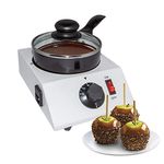 GorillaRock 110V Stainless Steel 2 Chocolate Tempering Cylinder Melting Pots