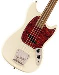 Squier by Fender Classic Vibe 60's Mustang Bass - Laurel - Olympic White