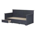 South Shore Daybed 3 Storage Drawers, Blueberry