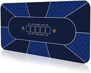 70 x 35 Inch Poker Mat, 8 Players T