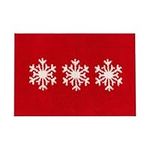 Blanket Large Soft Christmas Bath Mat Absorbent Christmas Rug Bath Decor Holiday Non Slip Floor Small Carpet Washable Bathroom Rugs For Indoor Outdoor Home Sheet Blanket (Red, 31x20x3cm)