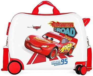 Disney Cars Good Mood Valise Enfant Multicolore 50x38x20 cms Rigide ABS Serrure à combinaison 34L 2,1Kgs 4 roues Bagage à main