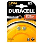 Duracell LR44 2 Batteries/pack 1.5V Alkaline Battery