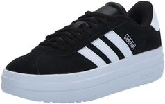 adidas Unisex-Kids VL Court Bold, Black/White/White, 6