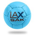 Lax Sak 12 Pack Carolina Blue Lacrosse Training Balls. Same Weight & Size as a Regulation Lacrosse Ball. Great for Indoor & Outdoor Practice. Less Bounce & Minimal Rebounds.