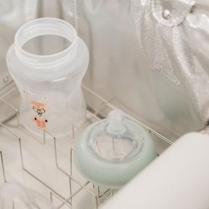 Nuby UV Baby Bottle Steriliser – Portable, Grey