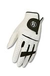 HJ Glove Men's Gripper II Golf Glove, Right Hand, Large, Snow White