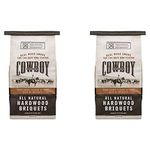 Duraflame Cowboy 14 Pound All Natural Hardwood BBQ Charcoal Briquets for Grilling (Pack of 2)