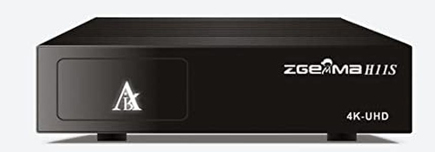 La Tag ZGEMMA H11S DVB-S2X 4K Linux Satellite TV Receiver | Android TV Box | Fast Speed Satellite Signal Receiver with 16GB EMMC FLASH / 1GB DDR3 Memory