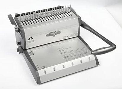 New Plastic Comb & Wire 2-in-1 Binder/Binding Machine (JLX5) -Can Bind A3 doc.