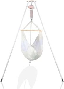Baby Swings for Infants Electric Baby Swing Automatic Swings that goes up and Down (Pink)