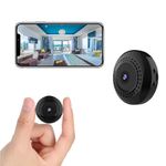 securinnov 2MP Full HD Magnetic Mini Spy/Hidden Camera | 1080P Wireless Security Video Capture | Smart Motion Alerts & Loop Recording Monitoring | Supported by V380 Pro App (Mini Magnet)