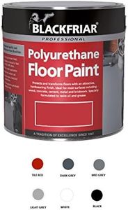 Blackfriar Polyurethane Floor Paint for Indoor Outdoor Use 5L Tile Red