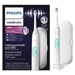 Philips Sonicare ProtectiveClean 4500 Rechargeable Electric Toothbrush, White, HX6827/11