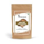 Simply Earth Shiitake Mushroom Extract Powder Supports Healthy Cholesterol & Helps BP Levels | for Immunity, Heart health | 100 GM