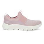 Skechers Womens GO Walk Flex Light Pink Walking Shoes