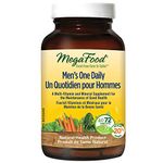 MegaFood Men’s One Daily| Whole Food Based Multivitamin for Men Under 40| Iron-Free, with Vitamin C, E, Zinc, Vitamin B12| Men’s Multivitamin | Supports Optimal Health and Wellbeing | 72 Tablets| 72 Servings