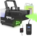 beamz RAGE 1000 Remote LED Smoke Machine Fog Mist Effect with 5L Fluid DJ Disco Party