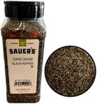 Sauer's Coarse Ground Black Pepper | 1 Pound Canister | Foodservice