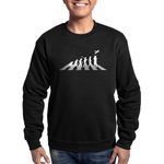 CafePress Remote Control Plane Sweatshirt (Dark) Classic Crew Neck Sweatshirt Black