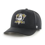 47 NHL Anaheim Ducks Cold Zone MVP DP Unisex Baseball Cap, Snapback, Duckss Logo, Colour Black