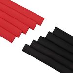 20 Ft 1/8" Black&Red Heat Shrink Tubing 3:1, No Wrinkle Electrical Shrink Tube for Wires,Marine Grade with Adhesive Lined Waterproof