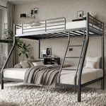 Metal Bunk Beds Twin Over Full Size