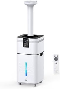 30L/7.93Gal Commercial Ultrasonic Cool Mist Humidifier for Large Room 4200 Sq.ft, Whole House Humidifier with 3000ml/H Mist Output for Home, Plants, Office, Warehouse, Greenhouse