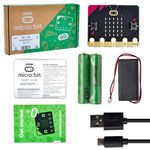 KEYESTUDIO Micro:bit V2 Go Kit Original Micro bit V2 Starter Kit, with Microbit v2.2, Battery Holder, Micro USB Cable