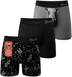 Shinesty Ball Hammock Pouch Underwear With Fly 3 Pack - 2X