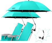 NBtoUS 2 PACK Beach Umbrella with U