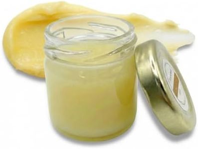Travel Size Toiletries, Sandalwood Natural Lotion, Body Moisturizer, Face Cream, No Petroleum Organic Castor & Jojoba Oil Aftershave Balm Beard Oil Diaper Rash Cream Tattoo Aftercare | Glass 1 oz