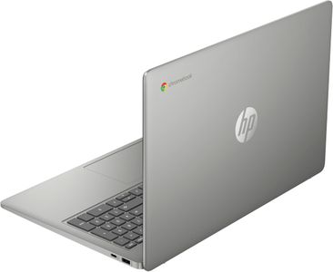 HP Chromebook Plus 15.6" Laptop – i3, 8GB RAM, 128GB SSD, Silver
