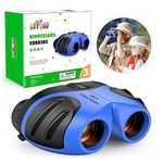 EUTOYZ Binoculars Kids, Boys Toys for 4 5 6 Year Old Boy Gift for 3-10 Year Olds Boys Kids Toys Age 6 7 8 Kids Toys Kids Binoculars for Boys Learning Resources Child Birthday Gifts Outdoor Toys Blue