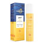 Aqualogica Glow+ Dewy Sunscreen SPF 50 PA++++ | UVA/B & Blue Light Protection for Men & Women | Oily, Dry, Sensitive & Combination Skin | Fragrance-Free | 50g